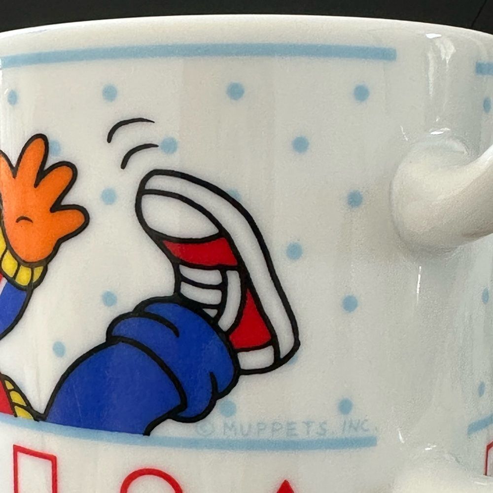 Vtg Sesame Street Bert & Ernie Cup Children’s Porcelain Coffee Mug - Picture 8 of 9